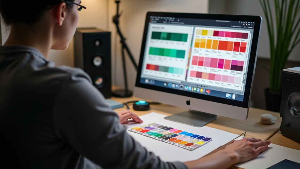 Deux fenêtres d'outils de génération de palettes côte à côte avec différentes couleurs
