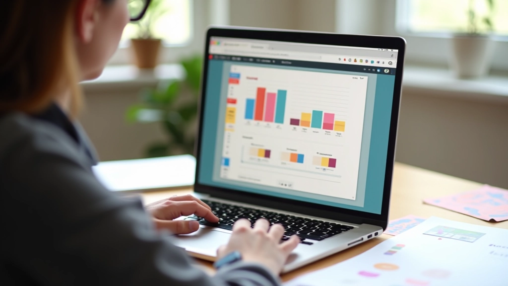 Écran d'ordinateur affichant test de contraste WCAG avec texte noir sur fond blanc